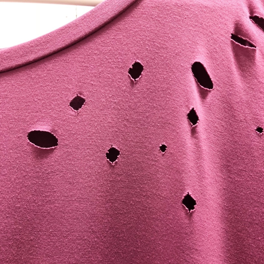 Pink “Ripped” Shirt - Picture 3 of 4